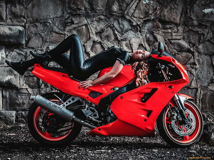 Beautiful girl Beautiful girls and motorcycles in Honiara